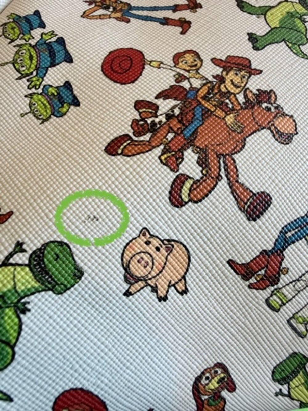 Toy Story Bag Disney Pouch Woody Jessie Buzz Lightyear Bag Vintage Rare - Picture 4 of 12